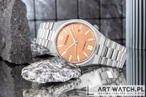 Zegarek Męski CITIZEN Tsuyosa Sapphire Mechanical NJ0159-86Z + BOX