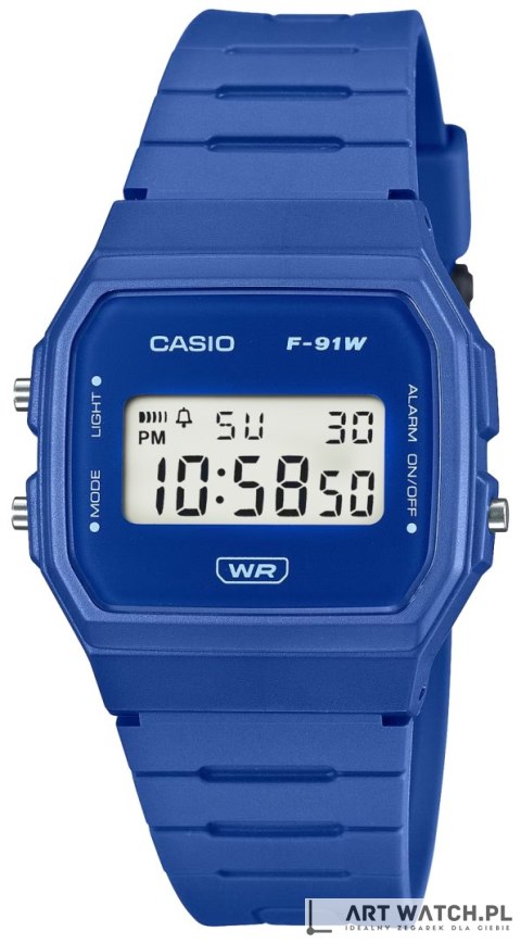 Zegarek CASIO Unisex F-91WB-2A1EF + BOX