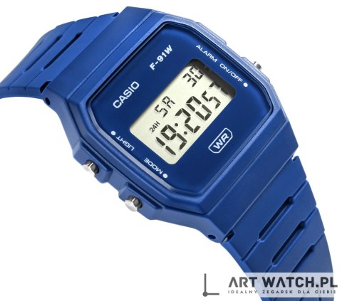Zegarek CASIO Unisex F-91WB-2A1EF + BOX