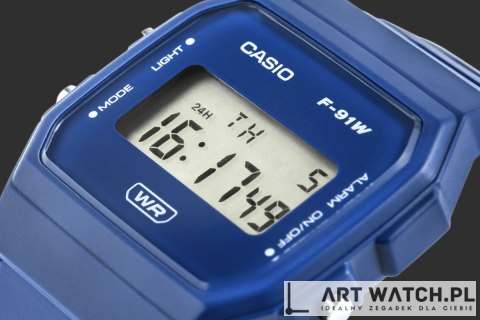Zegarek CASIO Unisex F-91WB-2A1EF + BOX
