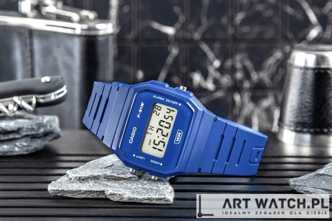 Zegarek CASIO Unisex F-91WB-2A1EF + BOX