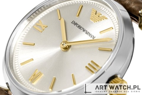 Zegarek Damski EMPORIO ARMANI Gianni T-Bar AR11770 + BOX