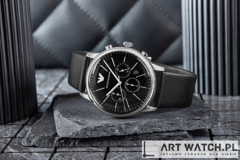 Zegarek Męski EMPORIO ARMANI Minimalist Chronograph AR11774 + BOX