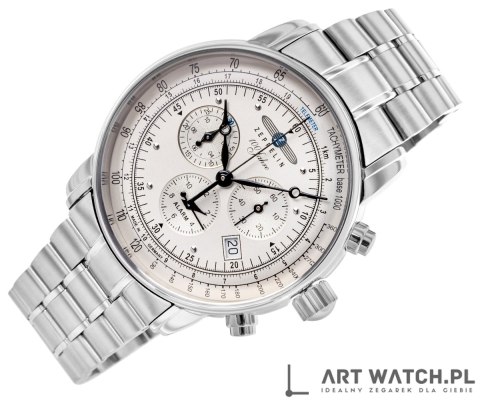 Zegarek Męski ZEPPELIN 100 Jahre Chronograph 7680MB-1 + BOX