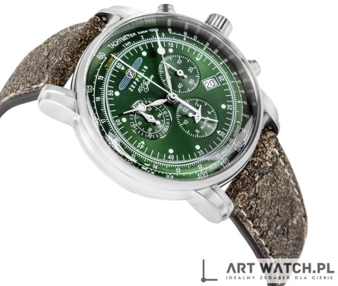 Zegarek Męski ZEPPELIN 100 Jahre Chronograph 8680-4 + BOX