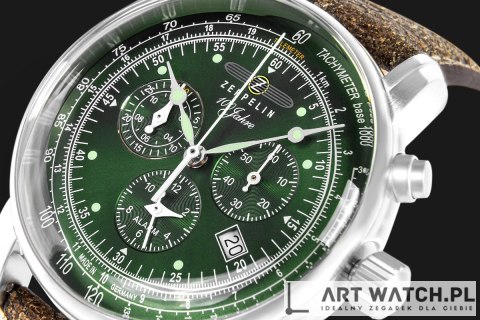 Zegarek Męski ZEPPELIN 100 Jahre Chronograph 8680-4 + BOX