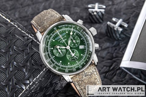 Zegarek Męski ZEPPELIN 100 Jahre Chronograph 8680-4 + BOX