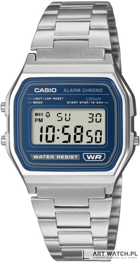Zegarek CASIO A158WEA-2EF Unisex + BOX
