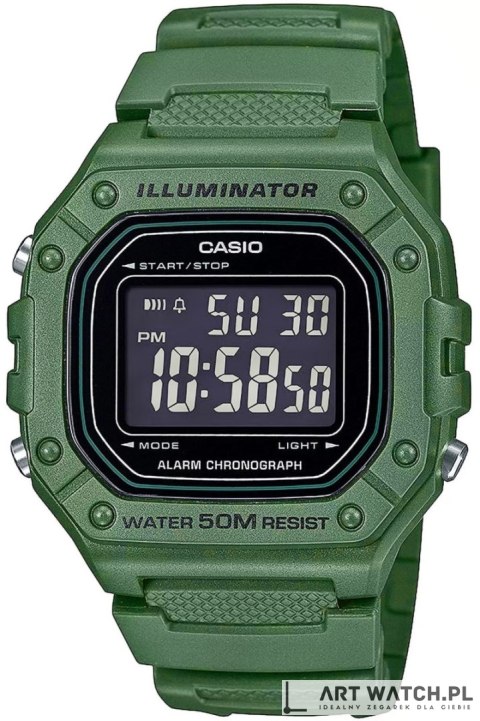 Zegarek CASIO W-218H-3BVEF Unisex + BOX