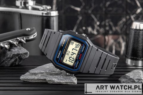Zegarek Męski CASIO F-91W-1YEG + BOX