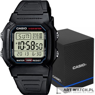 Zegarek Męski CASIO W-800H-1AVES + BOX