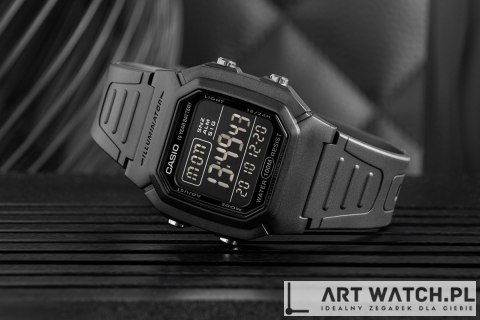 Zegarek Męski CASIO W-800H-1BVES + BOX