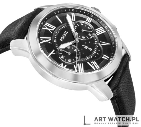Zegarek Męski FOSSIL Grant Leather FS4812 + BOX