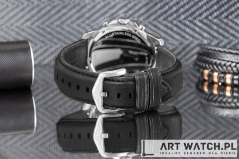 Zegarek Męski FOSSIL Grant Leather FS4812 + BOX