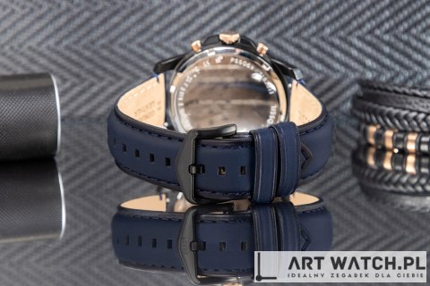 Zegarek Męski FOSSIL Grant Leather FS5061 + BOX