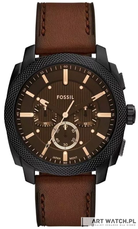 Zegarek Męski FOSSIL Machine Chronograph FS6101 + BOX